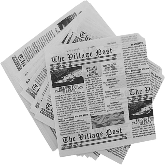 Paper Liners for Plasic Food Basket