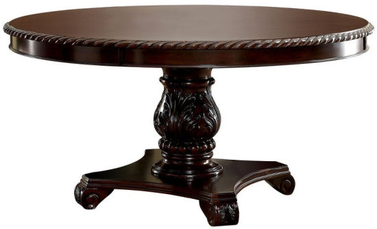 Furniture of America Kova Traditional Cherry 60-inch Dining Table