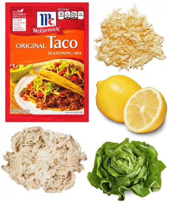 chicken-taco-lettuce-wraps-ingredient-list