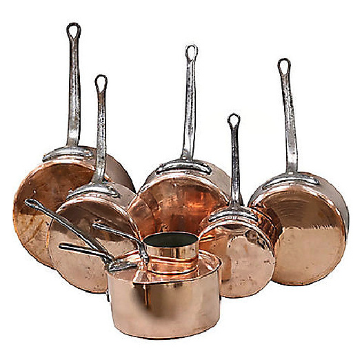copper pots and pans set OKL (1)