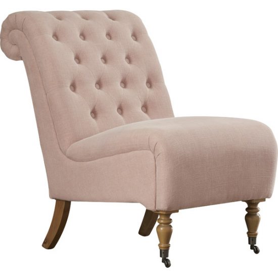 Copper Grove Muir Rosa Tufted Chair - Pink