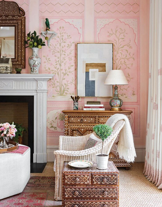 pink-primary-living-room
