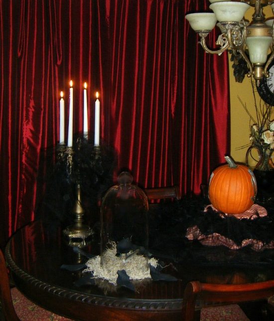 Halloween tablescape
