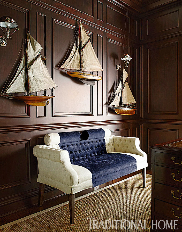Navy Blue: Timeless, Traditional & Trending - Places in the Home