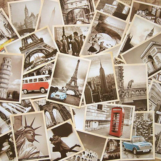 Vintage Retro Old Travel Postcards for Worth Collecting