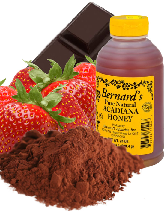 dark-chocolate-honey-strawberries