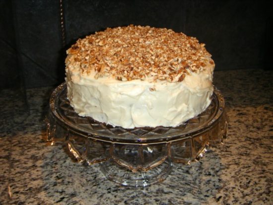 homemade- carrot- cake