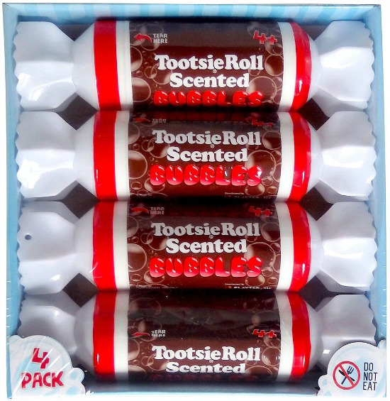 Tootsie Roll Scented Bubbles 4ct