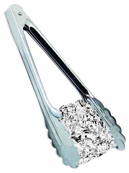 tongs-with-foil