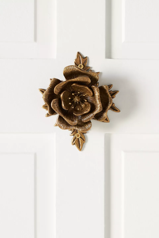 bronze-flower-door-knocker-Darlene