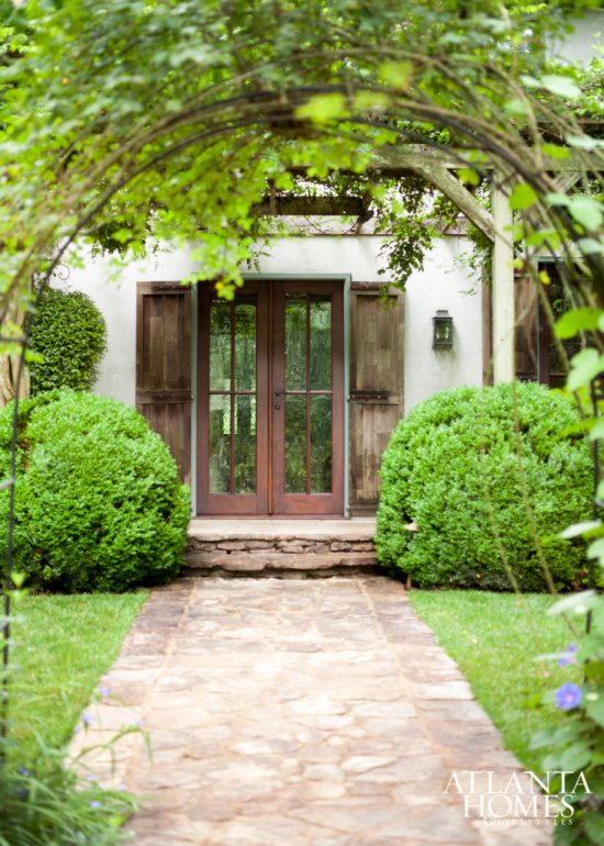 double-front-doors-garden-entry