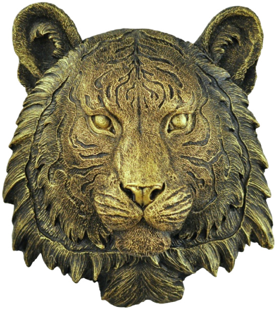 tiger-head-statue-wall-accent