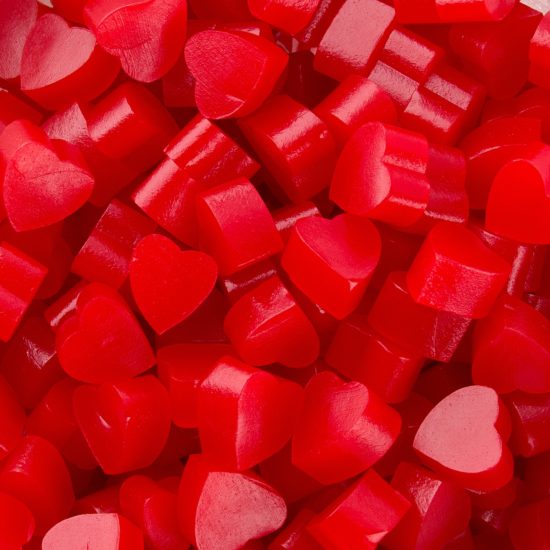 Twizzlers Heart Shaped Cherry Licorice Nibs