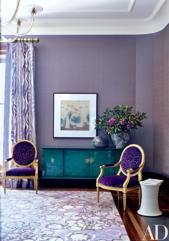 Spring Home Decor Ideas Places In The - Purple Accent Decor Ideas