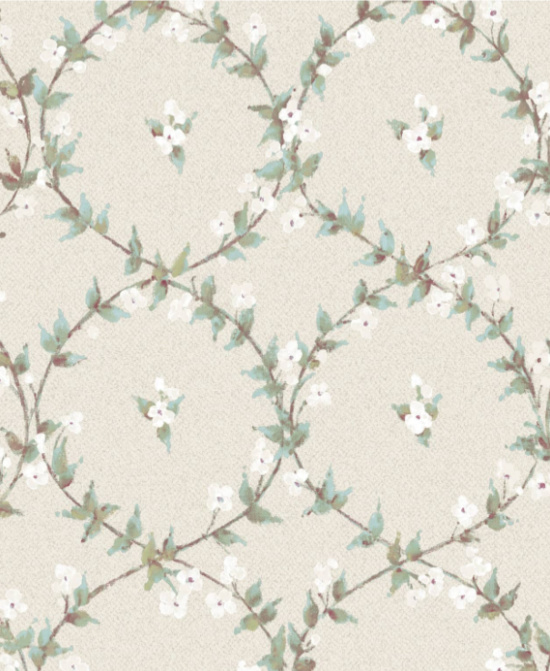 Floral-Laurel-wallpaper