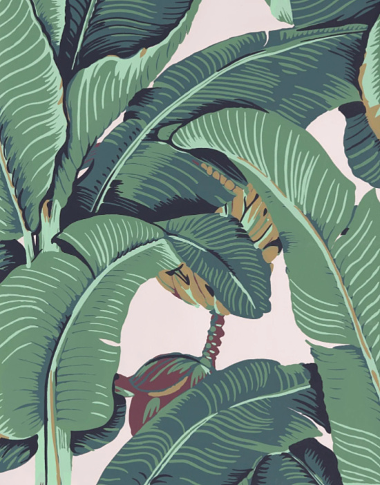 Martinique™ Green Wallpaper
