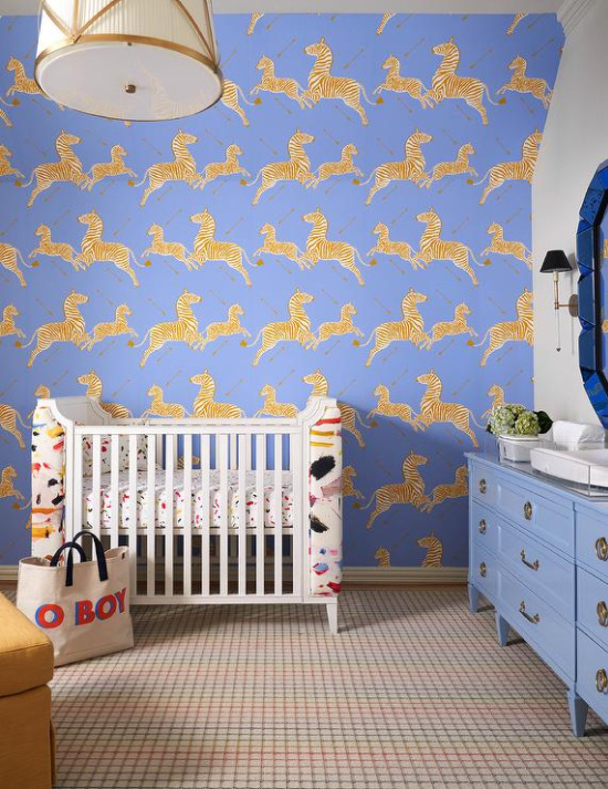 yellow-and-blue-boys-nursery-design