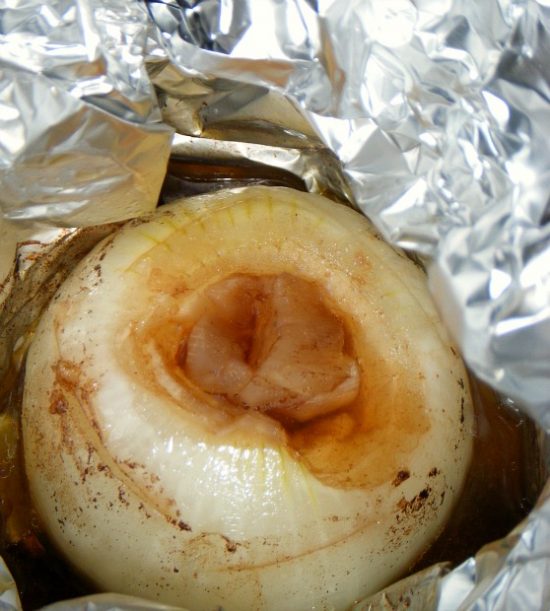 baked vidalia onion