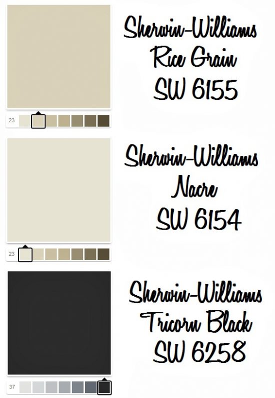Sherwin Williams paint colors