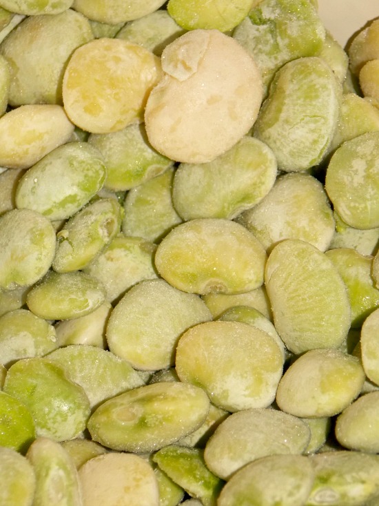 frozen lima beans