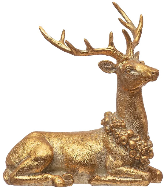 gold-sitting-reindeer-Christmas-decoration