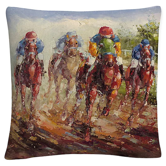 Derby-horse-racing-theme-throw-pillow