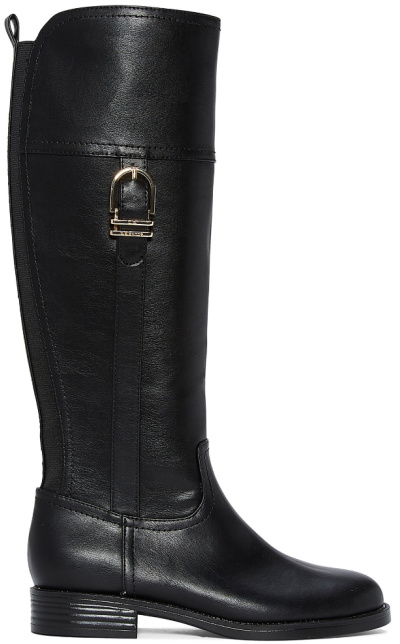 Riding Boots Stacked Heel