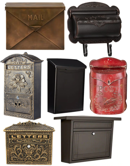 wall-mount-mailboxes-decorative