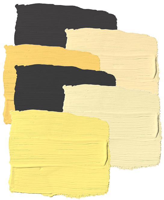 Decorating with Black and Yellow