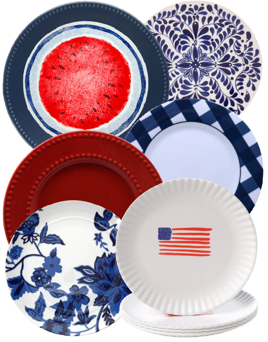 blue-red-white-plates