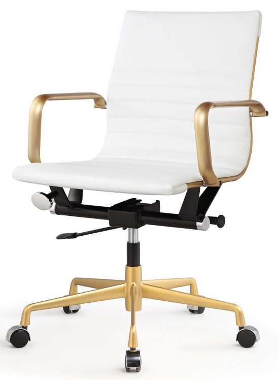 Vegan-Leather-Mid-Back-Office-Chair-with-Arms-348