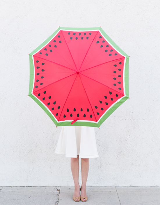 diy-watermelon-umbrella