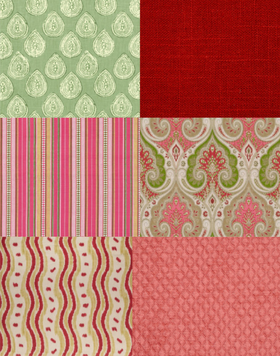 green-red-pink-watermelon-inspired-fabrics