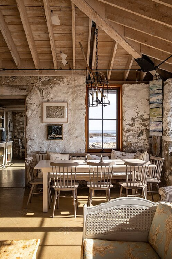 stone-walls-dining-room-Maine-House