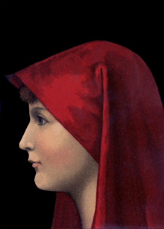 Vintage-Lady-with-Red-Veil