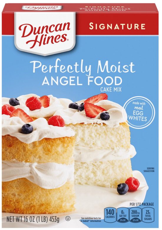 Duncan Hines Signature Perfectly Moist Angel Food Cake Mix