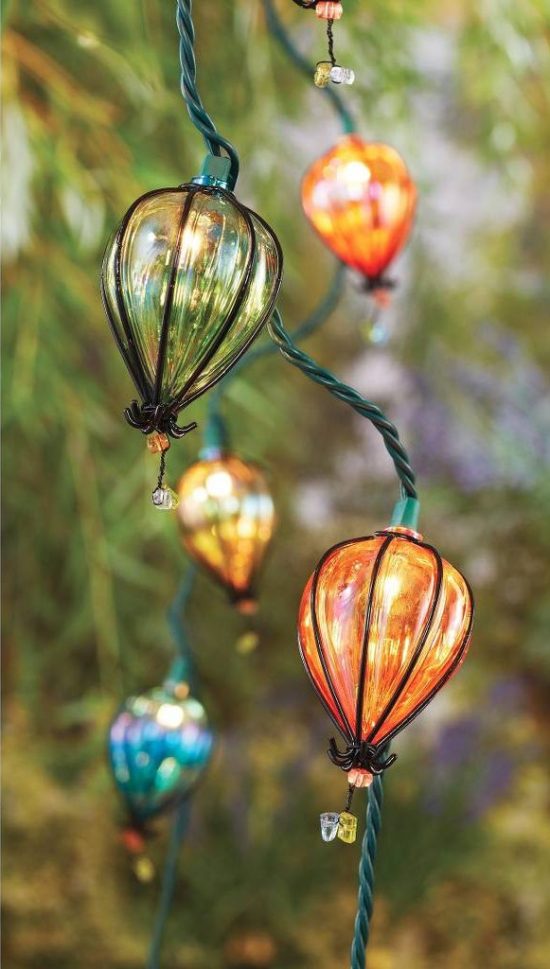 decorative outdoor string lights