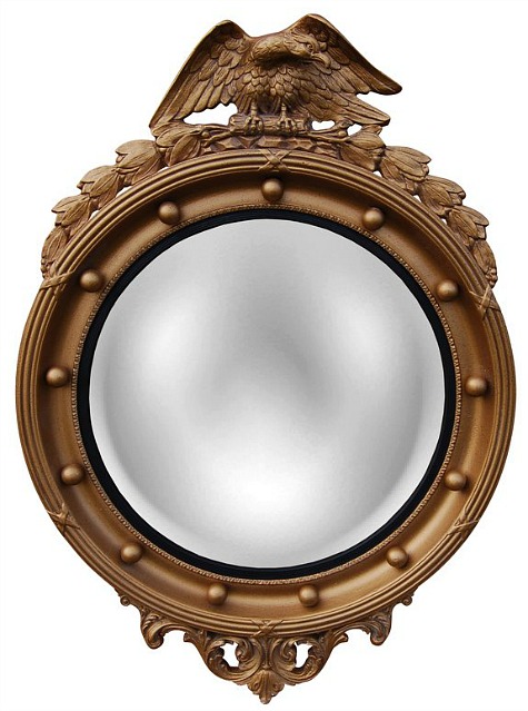 Regency-eagle-convex-mirror