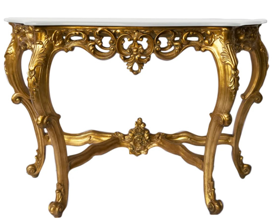 Genuine Marble Console Table