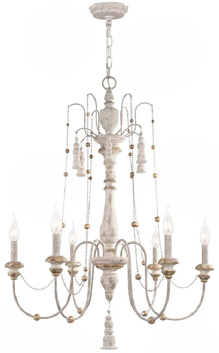 French-Country-6-Light-White-Wood-Farmhouse-Chandelier-for-Dining-Room (1)