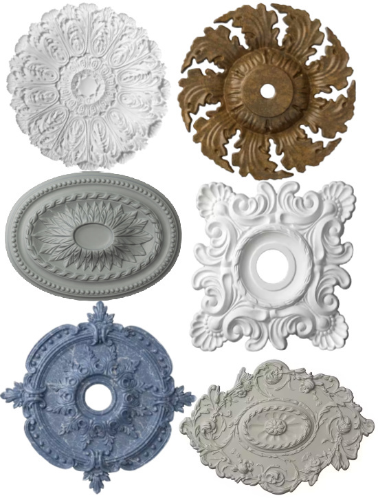 French-theme-ceiling-medallions