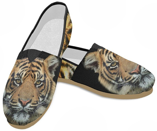 ladies-tiger-print-shoes