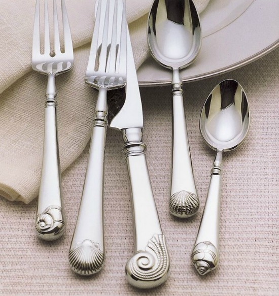 Reed & Barton® Gloucester Shell 5-Piece Flatware Place Setting