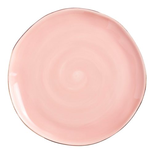 cotton candy pink salad plate