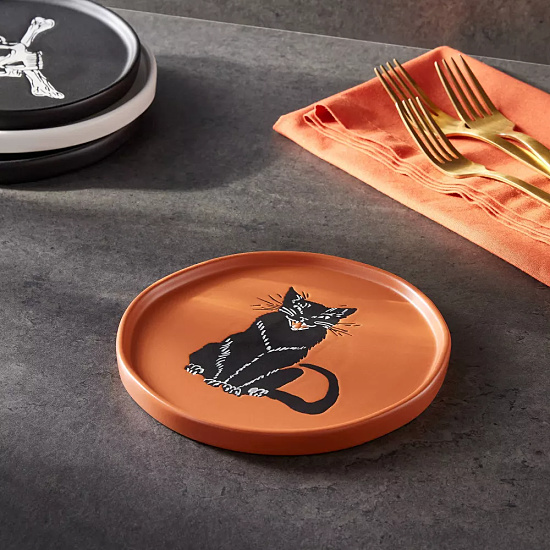 cat-black-appetizer-Halloween-plate