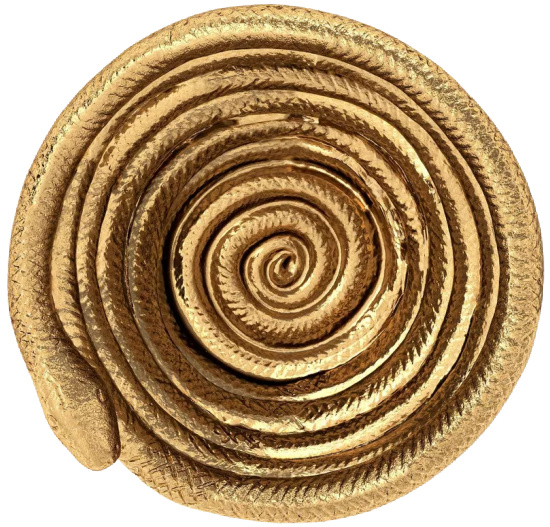 decorative-gold-snake-bowl