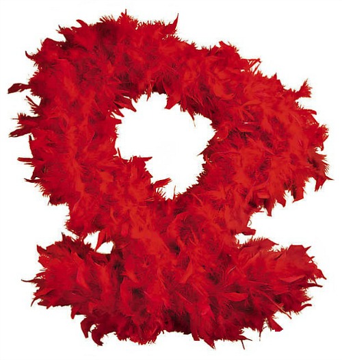 red-feather-boa
