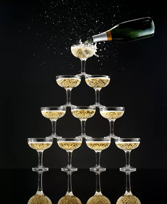 Champagne Coupe Glasses