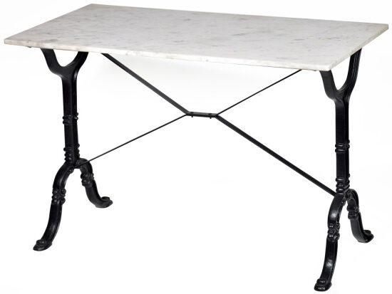 Carolina Chair and Table Vera Marble Top Bar Table