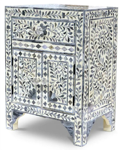 Firoz Bone Inlay Accent Cabinet by Greyson Living